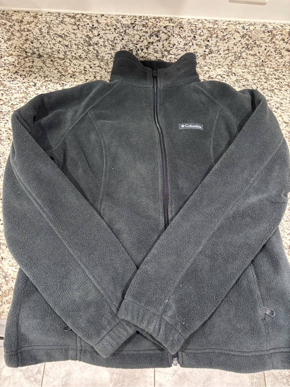 Columbia Fleece Jacket - Black / Grey